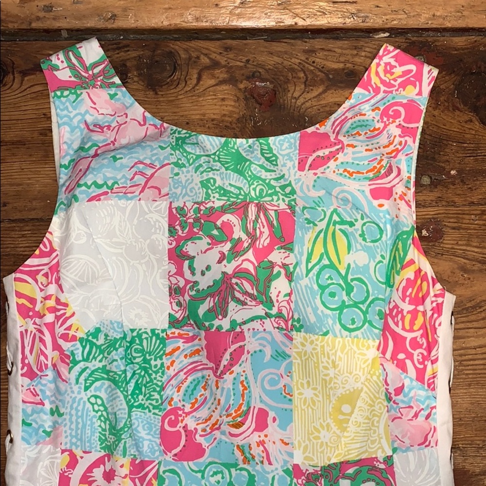 Lilly Pulitzer Multi Patch State Delia Shift Dress - image 5